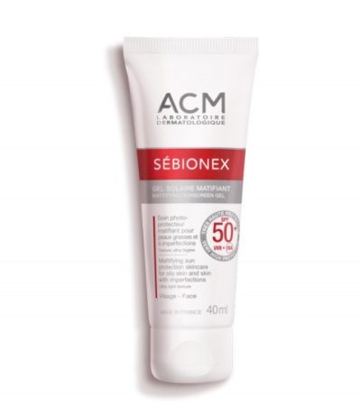 sebionex gel ecran matifant 40ml