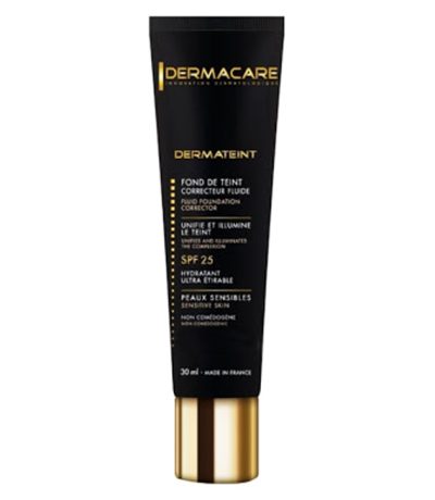 dermacare – dermateint fond de teint correcteur fluide beige clair n°10 – 30 ml