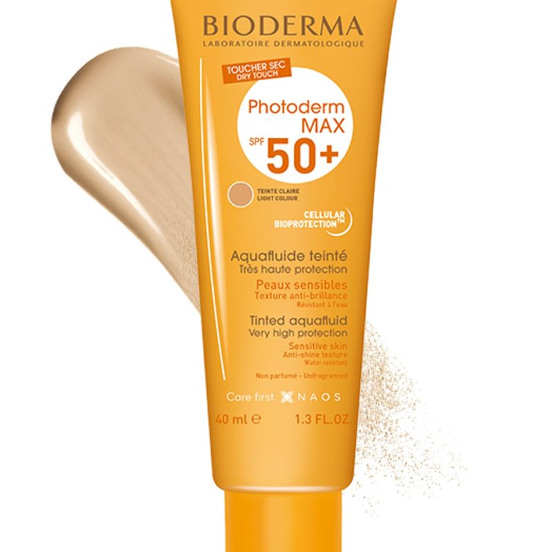 bioderma&ndash; photoderm max aquafluide claire spf 50+ 40 ml