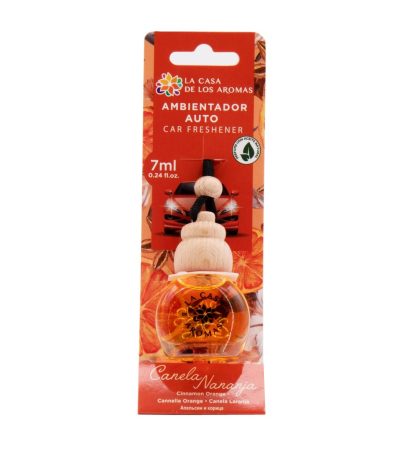 la casa de los aromas desodorisant auto 10 ml cannelle/orange