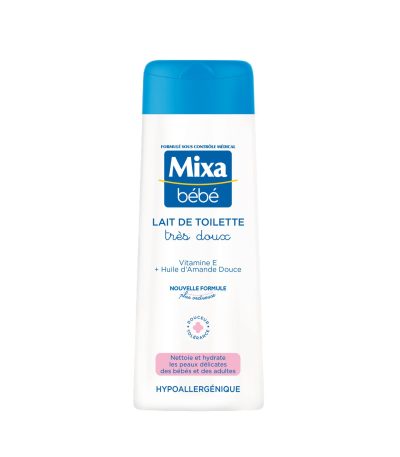 mixa bebe lait de toilette vitamine e 250ml
