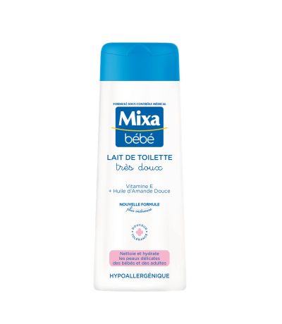 mixa bebe lait de toilette vitamine e 250ml