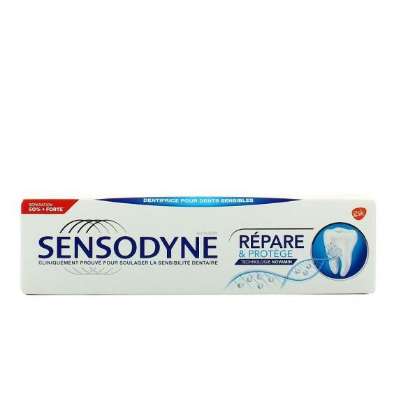 sensodyne dentifrice repare & protege 75ml