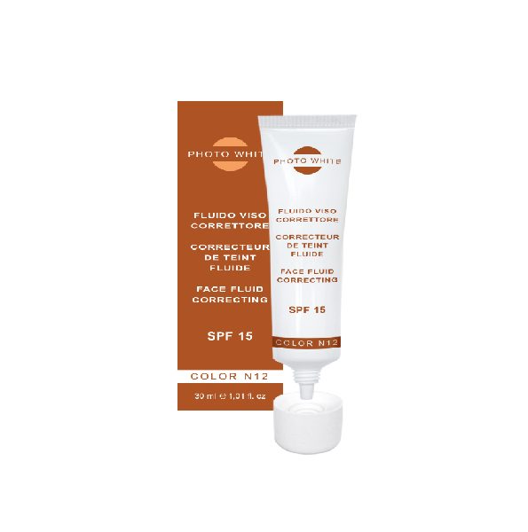 m&d-photowhite correcteur de teint fluide spf 20 n12