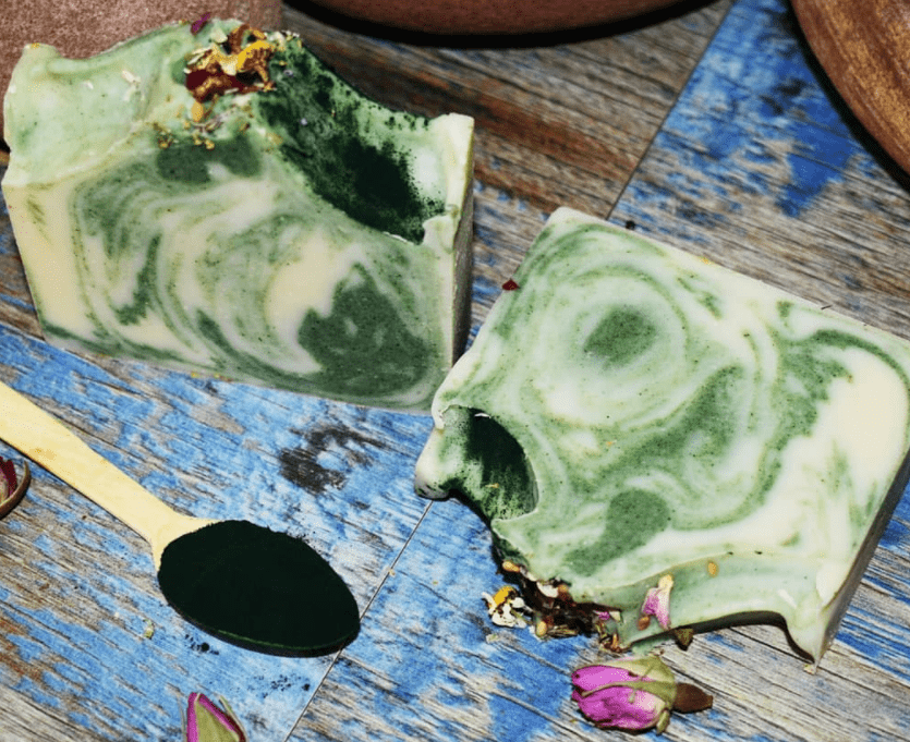 habitra savon naturel a la spiruline 120gr HABITRA SAVON NATUREL A LA SPIRULINE 120gr