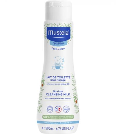 mustela lait de toilette nf 200ml