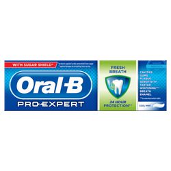 oral b dentifrice pro expert haleine fraiche 75ml