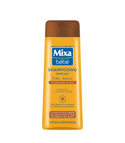 mixa bebe shampoing demelant karite 250ml