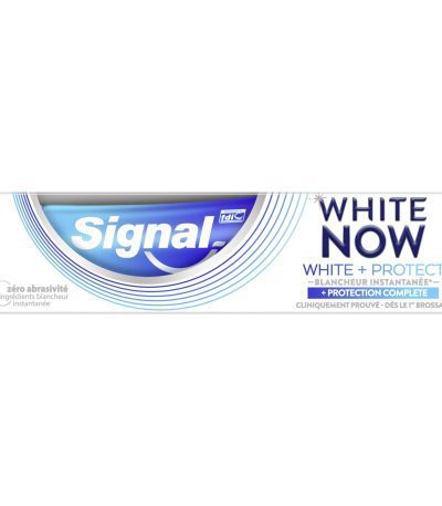 signal dentifrice white now + soins gencives