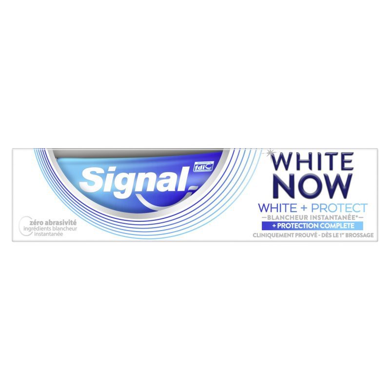 signal dentifrice white now + soins gencives