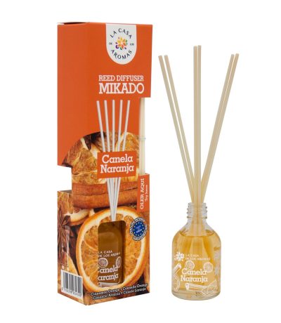 la casa de los aromas mikado 50ml cannelle/orange