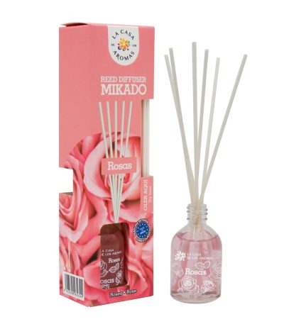 la casa de los aromas mikado 50ml rose