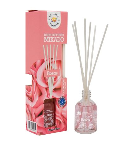 la casa de los aromas mikado 50ml rose