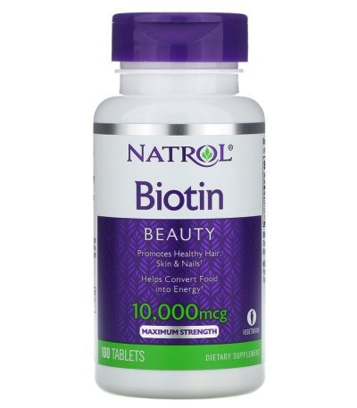 natrol biotin beauty 10.000 mcg 100 comprimes
