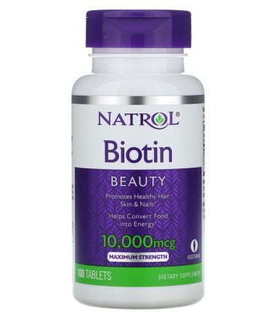 natrol biotin beauty 10.000 mcg 100 comprimes