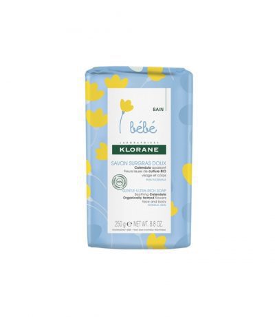 klorane bebe savon surgras doux 250g