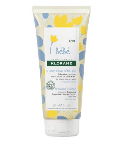 klorane bebe shampoing doux demelant 200ml