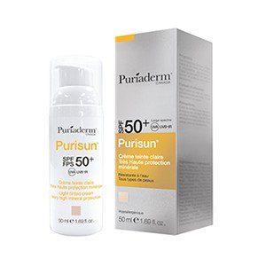 acm puriaderm purisun creme teinte claire 50ml