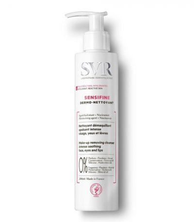 svr sensifine dermo nettoyant 9 ingredients