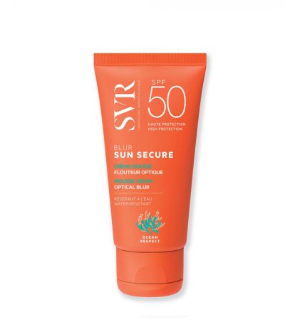 svr sun secure blur creme mousse flouteur optique spf50+