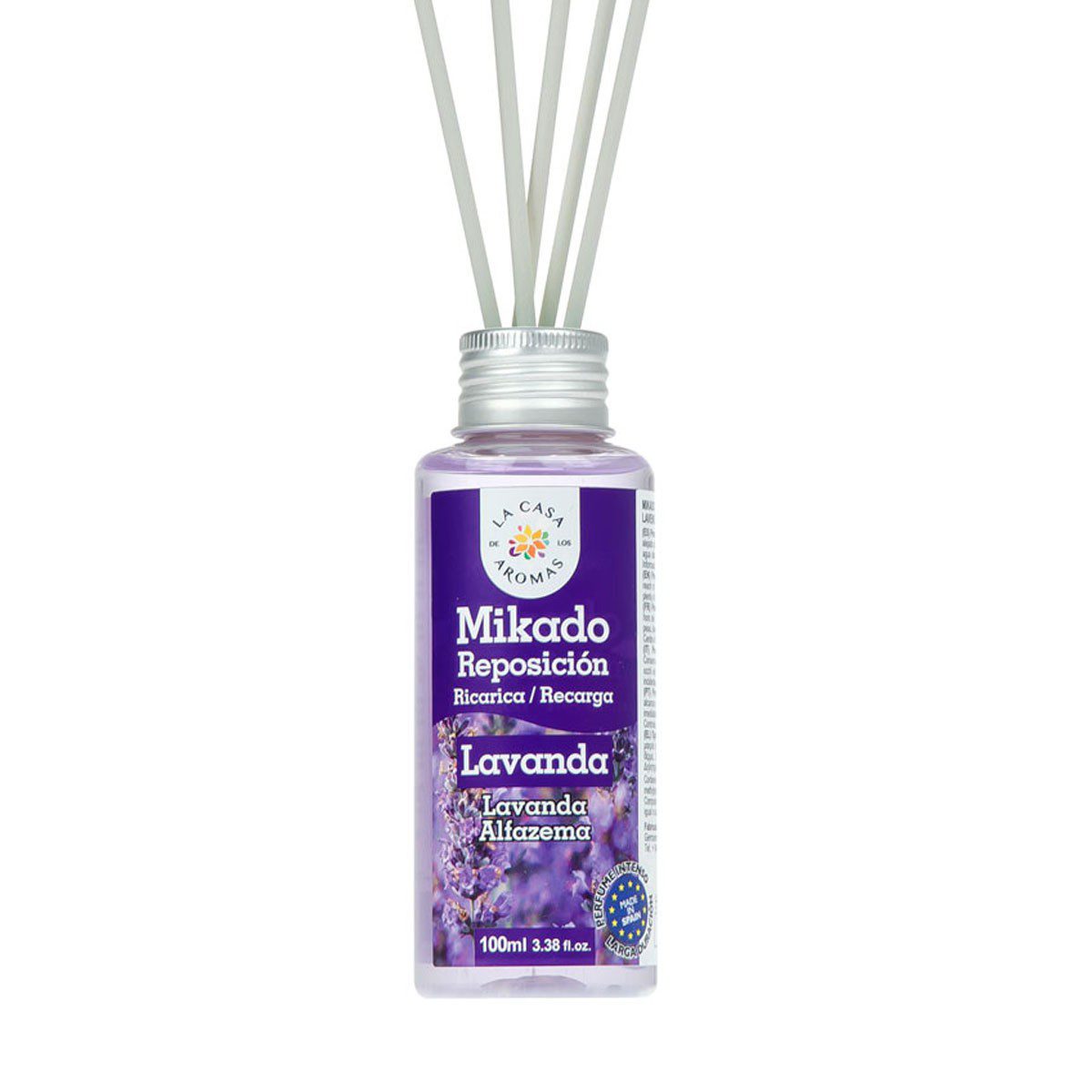 la casa de los aromas recharge mikado 100ml lavande LA CASA DE LOS AROMAS RECHARGE MIKADO 100ML LAVANDE