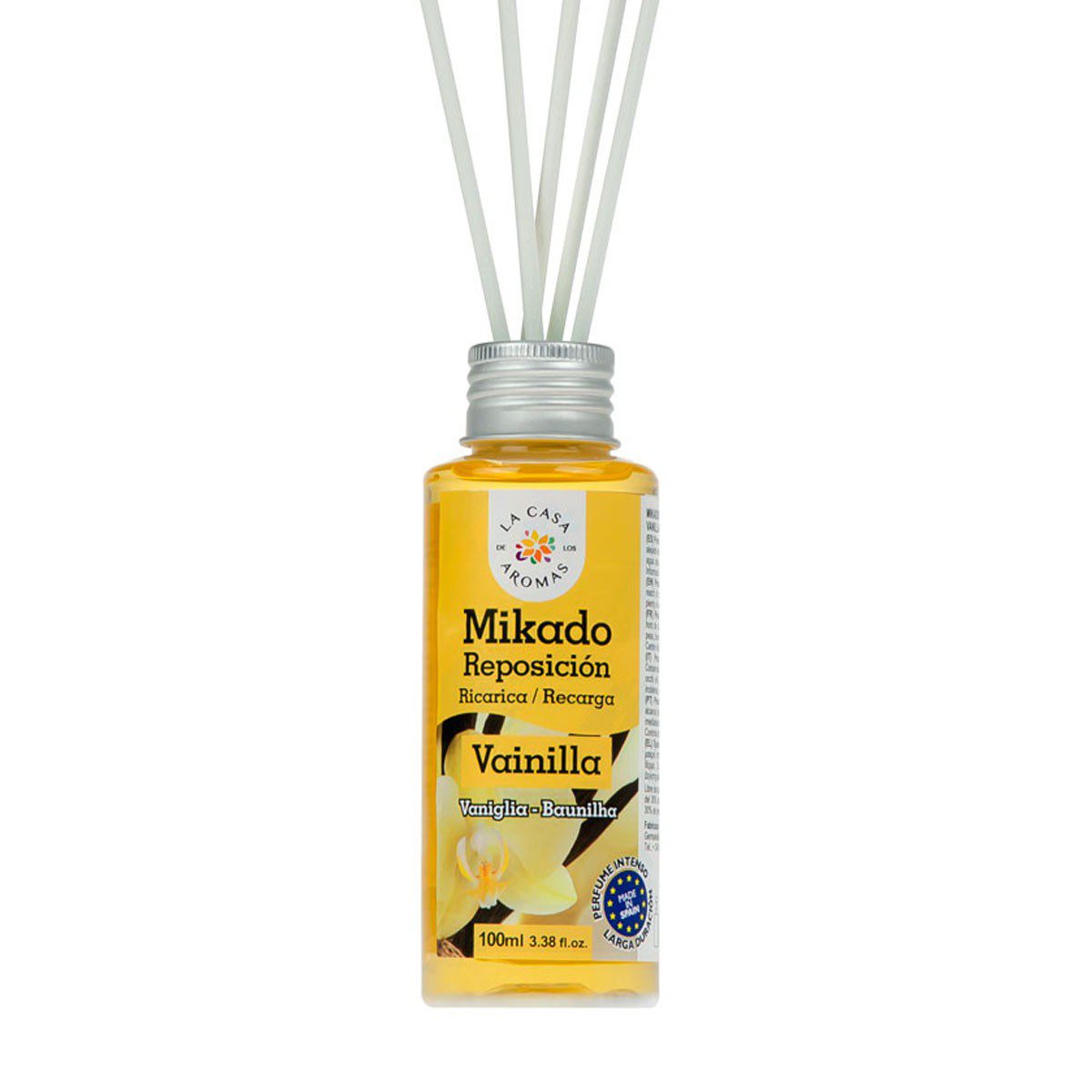 la casa de los aromas recharge mikado 100ml vanille LA CASA DE LOS AROMAS RECHARGE MIKADO 100ML VANILLE