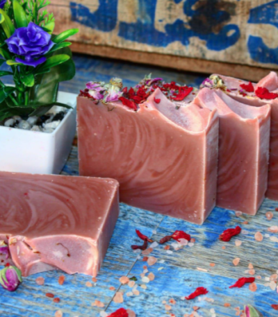 habitra savon naturel petales de roses 120gr