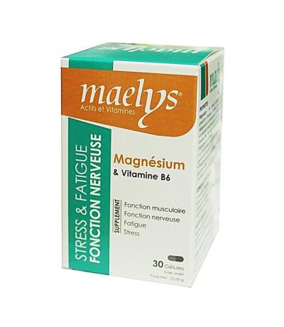 maelys magnesium 30 gelules