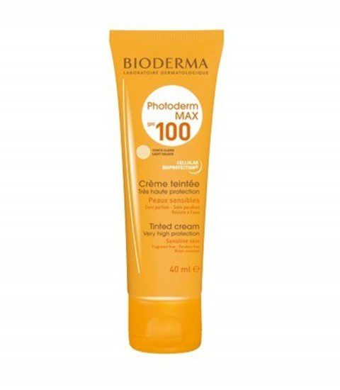 bioderma-photoderm max creme teintee claire 40ml spf100