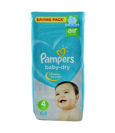 pampers baby dry t4 64u