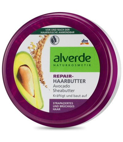 alverde beurre reparateur pour cheveux 200 ml