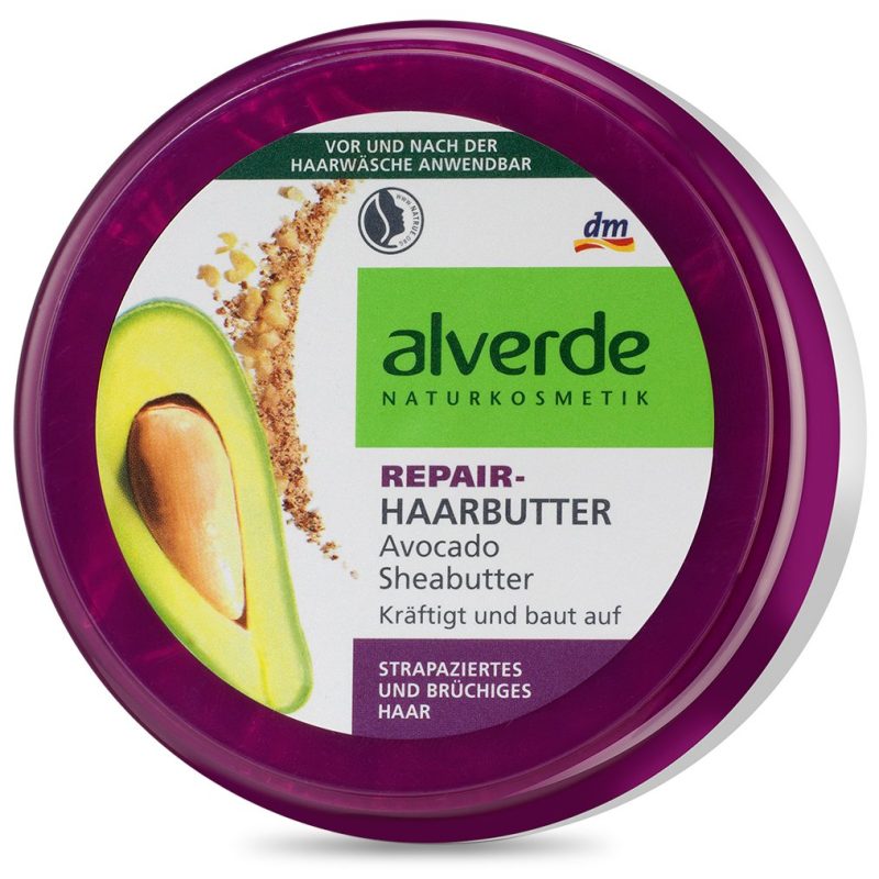 alverde beurre reparateur pour cheveux 200 ml