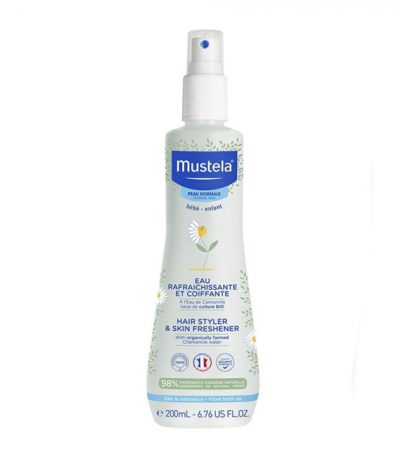 mustela eau refraichissante et coiffante 200ml