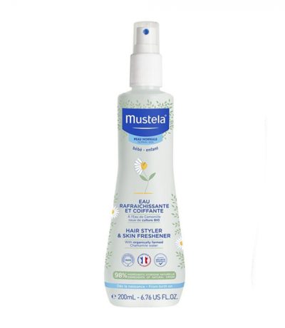 mustela eau refraichissante et coiffante 200ml