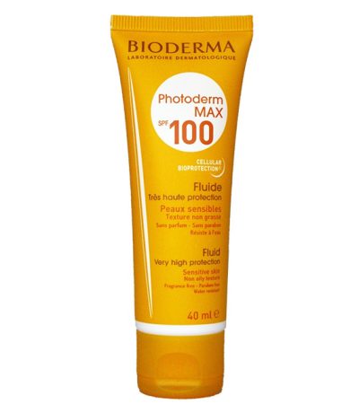 bioderma-photoderm max fluide teintee claire spf 100 40ml