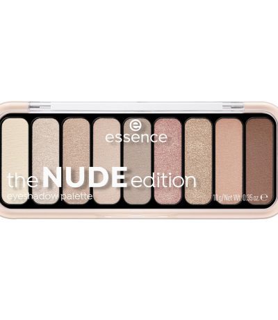 essence palette d´ombres a paupieres the nude 10
