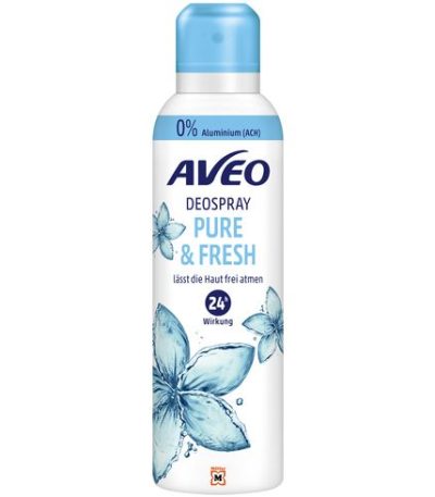 aveo deospray 24h pur et frais