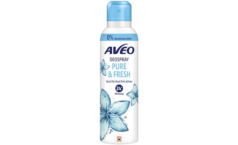 aveo deospray 24h pur et frais