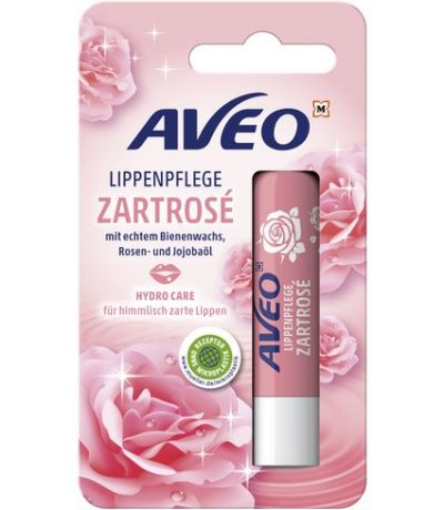 aveo soin des levres rose delicat