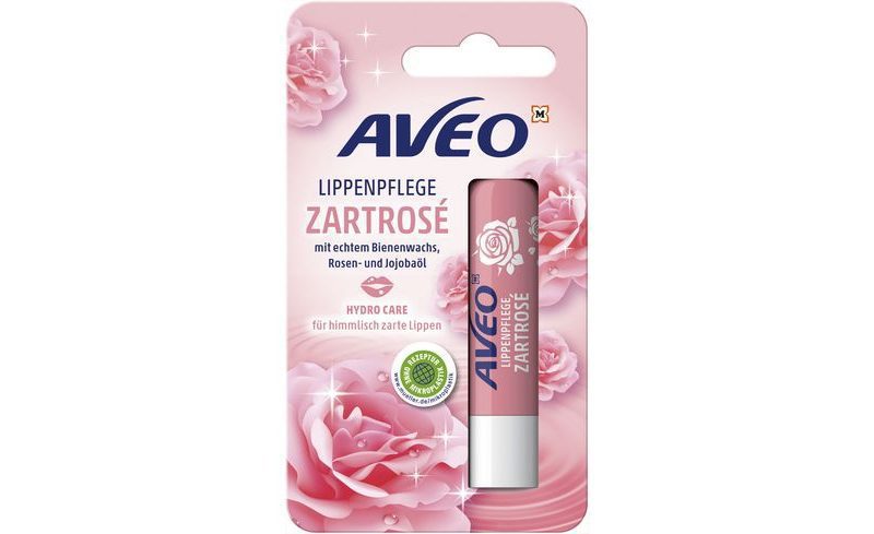aveo soin des levres rose delicat