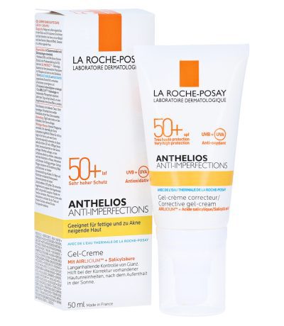 laroche-posay anthelios anti-imperfections gel creme spf50+ 50ml