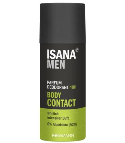 isana deodorant parfum contact corps 150 ml