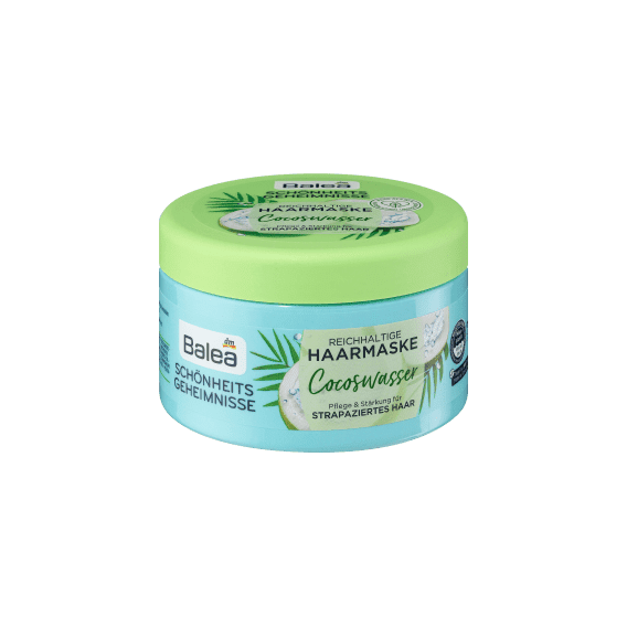 balea beauty secrets masque capillaire eau de coco 250 ml