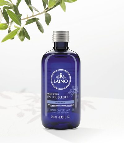 laino eau florale de bleuet visage et yeux 250ml
