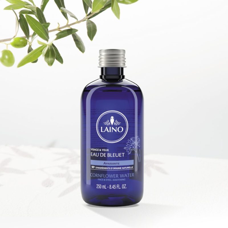 laino eau florale de bleuet visage et yeux 250ml