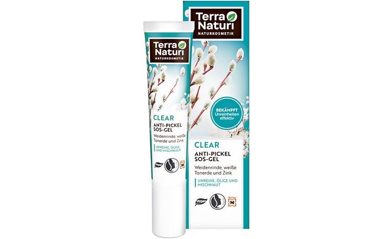 terra naturi gelee/sos clear contre les boutons