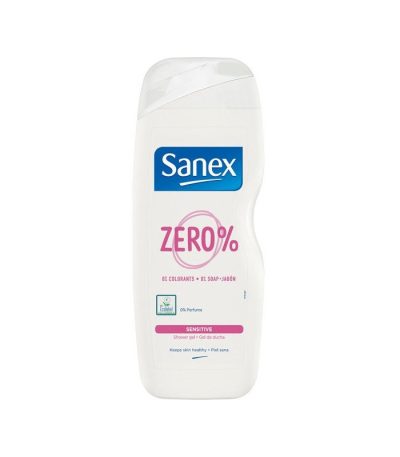 sanex gel douche zero sensitive, 600ml