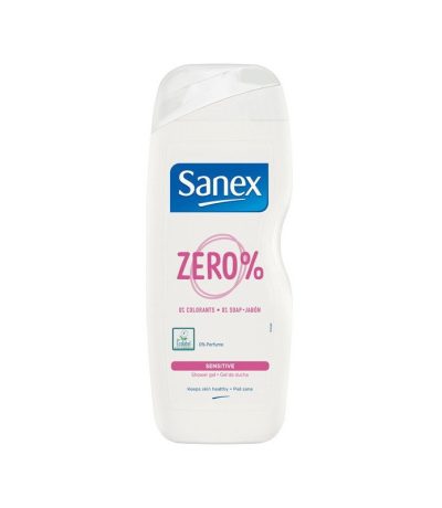 sanex gel douche zero sensitive, 600ml