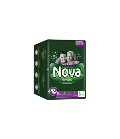 nova couches adultes confort large 10 unites