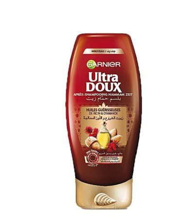 ultradoux apres shampoo ricin et amande 200ml
